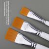 3PCS/Set Big Flat Head Painting Watercolor Brush Nylon Hair Acrylic Painting Brushes  Students