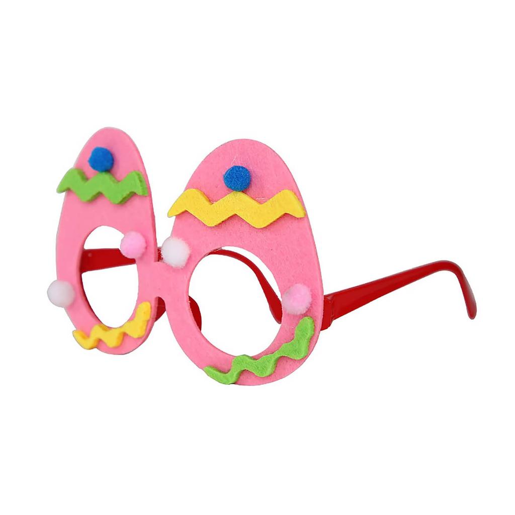 Пасхальные очки, аксессуары с героями мультфильмов, E-ggshell, кролик, E-gg, забавная оправа для очков, декоративные изделия для детского дня рождения