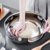 Multi-Purpose Stainless Steel Mixing Bowl Rust-Free Food Storage Bowl New Kneading Bowl Cooking
