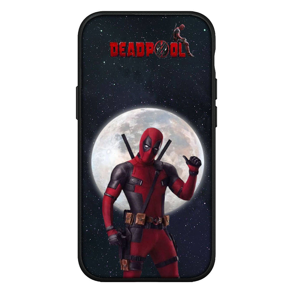 Для iPhone 16 15 Xiaomi Redmi Note 13 12 11 Pro Max X 9 14 XR Samsung Galaxy A16 S24 S23 Plus A06 14C Huawei OPPO Deadpool Superhero Marvel Phone Case