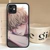 Чехол Negative Romance Bl для iPhone 16 15 14 13 12 11 Pro Max Plus X XS MAX Матовый