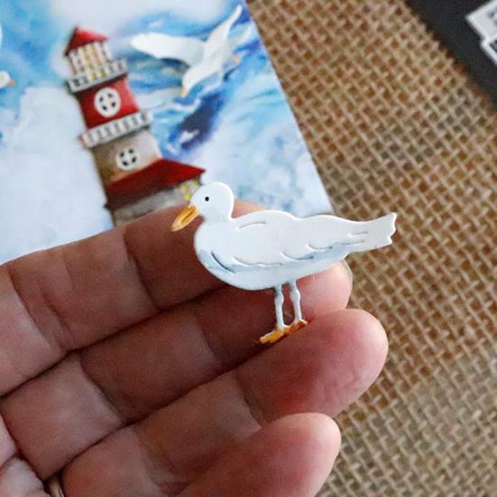 Птица голубь резки штамп DIY скрапбук бумажная карта изготовление ремесло трафарет плесень Декор
