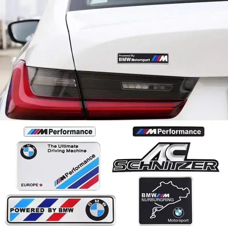 3D Metal Stickers Car Body Trunk Decal For BMW Series i3 i4 G07 G06 G05 G02 G01 F48 F39 G42 G30 G20 G26 F01 F02 F06 F30 F13 G32 K222