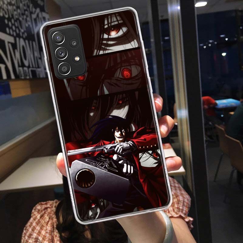 Чехол для телефона Alucard Helsing для Samsung A54 A57 A37 A17 A14 A15 A12 A24 A34 A55 A35 A25 A52S A07 A05S A04S A22 A32 A72 Galaxy Not