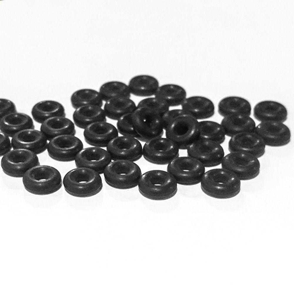 50PCS Nitrile Rubber Rubber O-Ring Kit Black Rubber O Ring Set Resist Oil and Heat