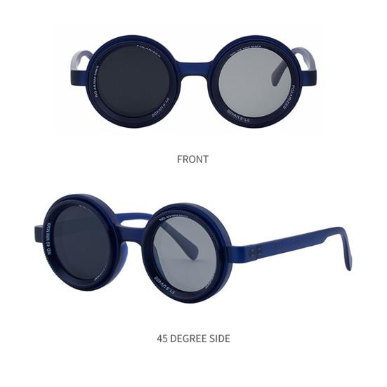 Солнцезащитные очки с регулируемой тонировкой, ретро, круглые, поляризационные, с линзами с ND-фильтром, мужские, женские, для активного отдыха, пляжные, для вождения, рыбалки, гольфа