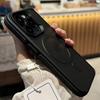 Роскошный двухцветный матовый магнитный полупрозрачный чехол для iPhone 16 15 14 13 12 11 Pro Max 16 Plus Magsafe беспроводная зарядка бампер