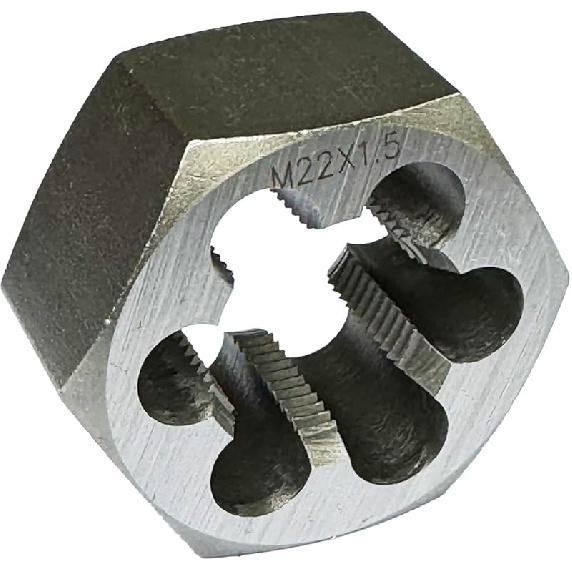 М12 x 1.5 Шестигранная плашка Плашка для нарезания резьбы Плашка для резьбы Углеродистая сталь Для правой руки