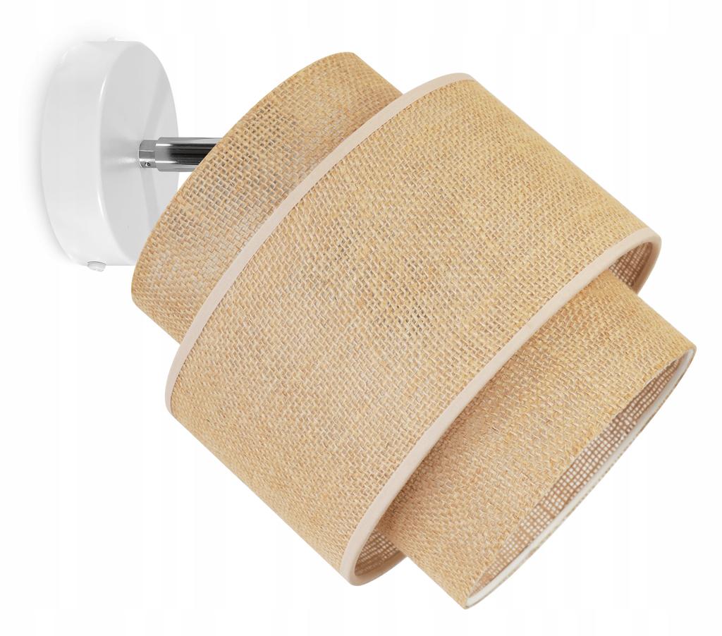 Ceiling lamp sconce lampshade boho jute 20 CM