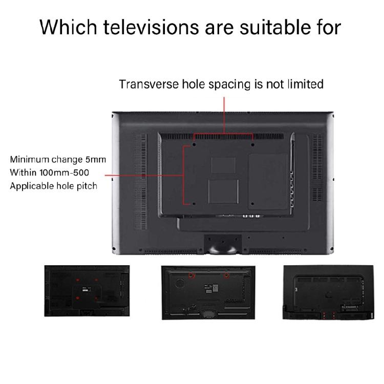 Регулируемая подставка для телевизора для 26 75-дюймовых ЖК-светодиодных плазменных экранов. Легко устанавливается. Выдерживает до 88 фунтов.