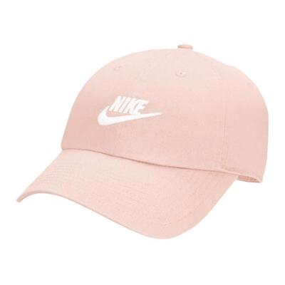 Nike Повседневная удобная хлопковая твиловая бейсболка Унисекс шляпы Светло-розовый FB5368-664