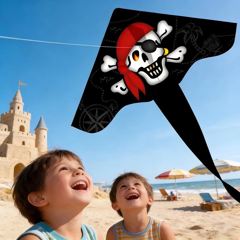 Skull Pirate Kite: Adult & Kids Cartoon Horror Kite