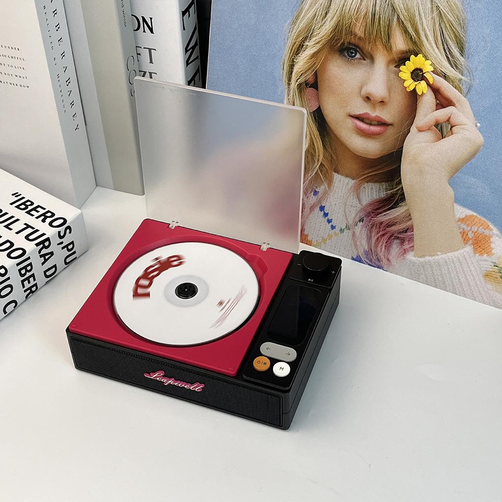 CD Player Portable Walkman Built-in Speaker Rechargeable Support USB AUX FM 87.5-108MHz CD-R MP3 WMA CD Disc Album Play