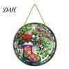 Holiday Hanging Ornaments Christmas Tree Ornaments, Acrylic Festive Pendants with Lanyard for Decor Party Home Decoration, Indoor Scene Layout