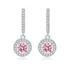 Lindon Copper Alloy Zircon Earrings Drop Earrings For Women Wedding Party Gifts