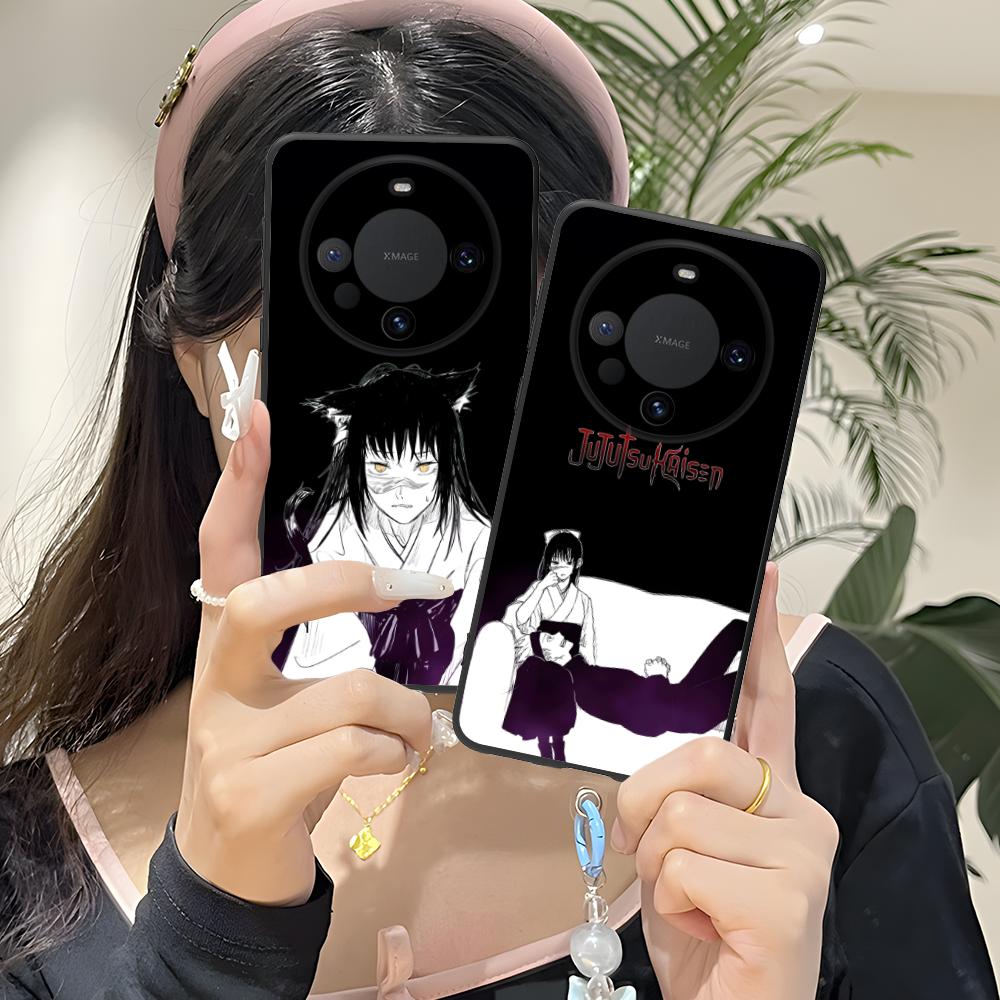 JJK Utahime Iori Матовый ТПУ Чехол для Мобильного Телефона для Huawei Mate 60 50 40 30 20 10 Pro Plus Lite E 5G Цветной Печатный Чехол