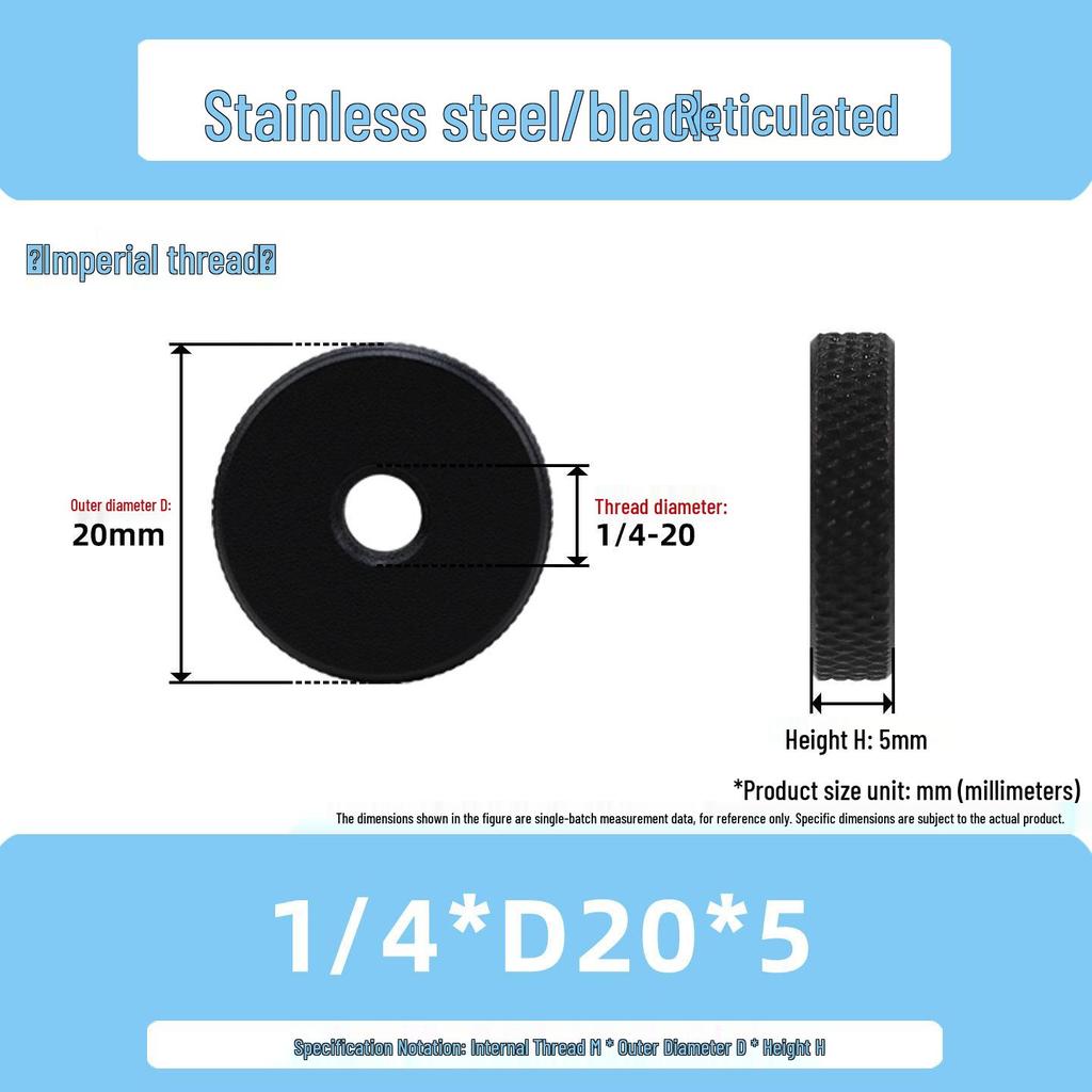 Высокопрочная накатанная гайка M3/M6/M10 из нержавеющей стали