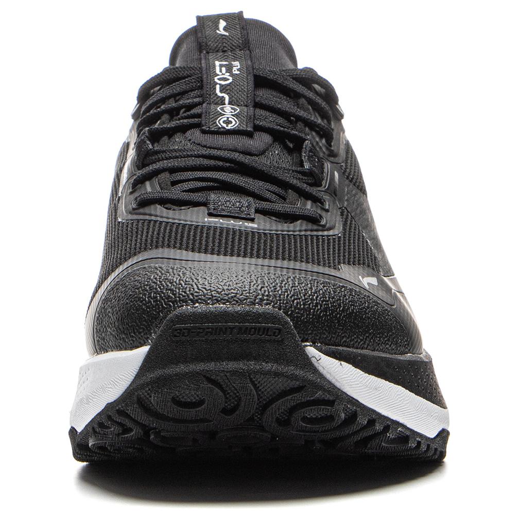 Li Ning SOFT PLUS Амортизация, Износостойкие Низкие Повседневные Кроссовки Женские Черные AGLU088-1