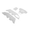 Stainless Steel Skid Plate Guard Chassis Armor for Traxxas 2WD 1/10 RC Car Upgrade Parts