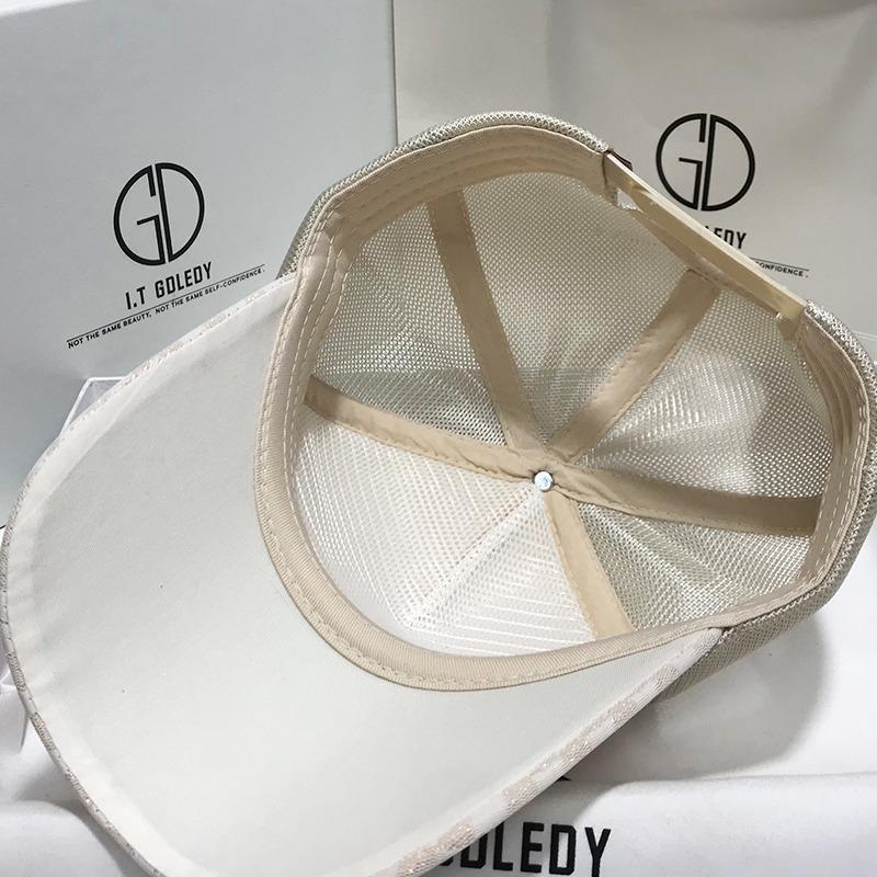 Mesh cap women's summer thin ins trendy brand new fashion sunscreen sun hat high top sun hat