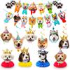 Dog Hanging Swirls Decorations Banner 25 Pcs Birthday Party Decorations - Dog Birthday Party Honeycomb Centerpieces Banner Hanging Swirls for Kids