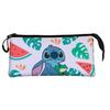 Trousse Triple - Disney Lilo et Stitch Frog - Multicolore - Taille Unique