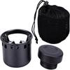 Aluminum Alloy Body Portable Spirit Burner Foldable Camping Cooking Tool Alcohol Stove  Emergency