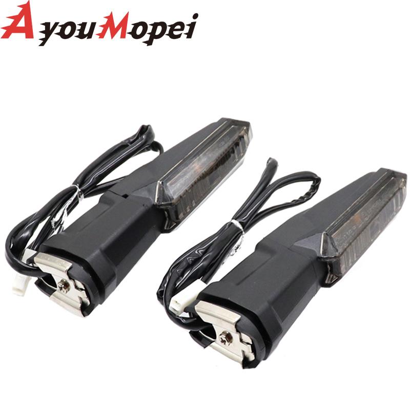 LED Rear Turn Signal Light For KAWASAKI ER6N ER6F NINJA 400 650 300 1000/SX Z1000SX ZX6R ZX10R Motorcycle Indicator Blinker Lamp