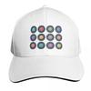 Vinyl Record Collection Baseball Cap fashionable Thermal Visor Sunhat western Hat Unisexs Womens