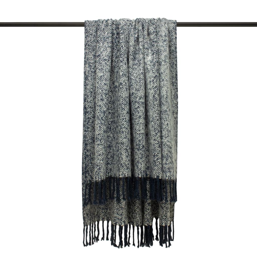 Furn Weaver Throw with Herringbone Design