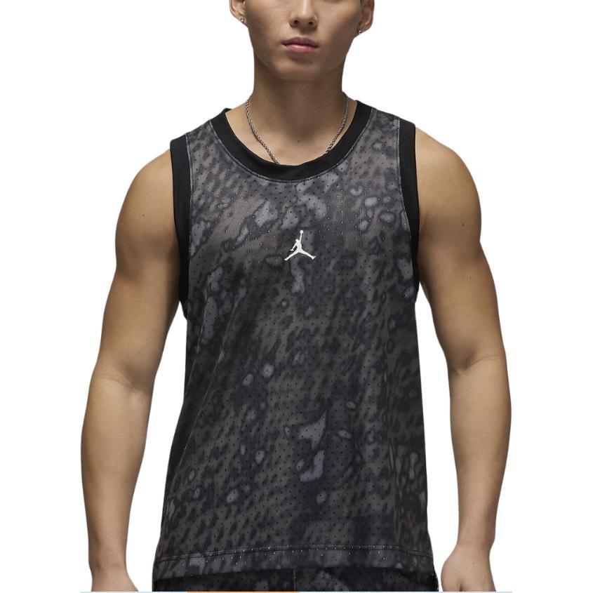 Мужская спортивная сетчатая майка Air Jordan Sport Dri-FIT 'Черный Белый' FN5855-010