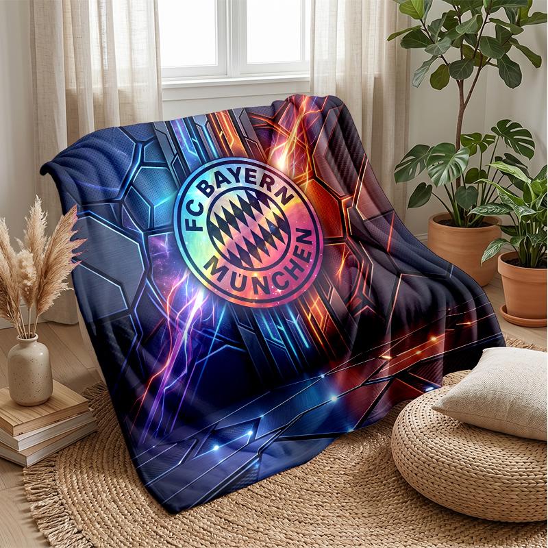 Bayern Munich Theme blanket Soft Flannel Blanket Plush Throw Blanket Cozy Sofa Bed Blanket for Home Decor