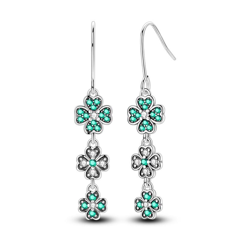 Серьги из серебра 925 пробы, разноцветные серьги с овальными драгоценными камнями, серьги-кольца с подвесками для женщин, большие круглые модные серебряные украшения