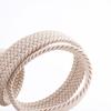 Fashion Universal Woven Thin Belt Elastic Casual Canvas Belt for Women Pants Jeans Knitted Needle Buckle Waistband Belts for