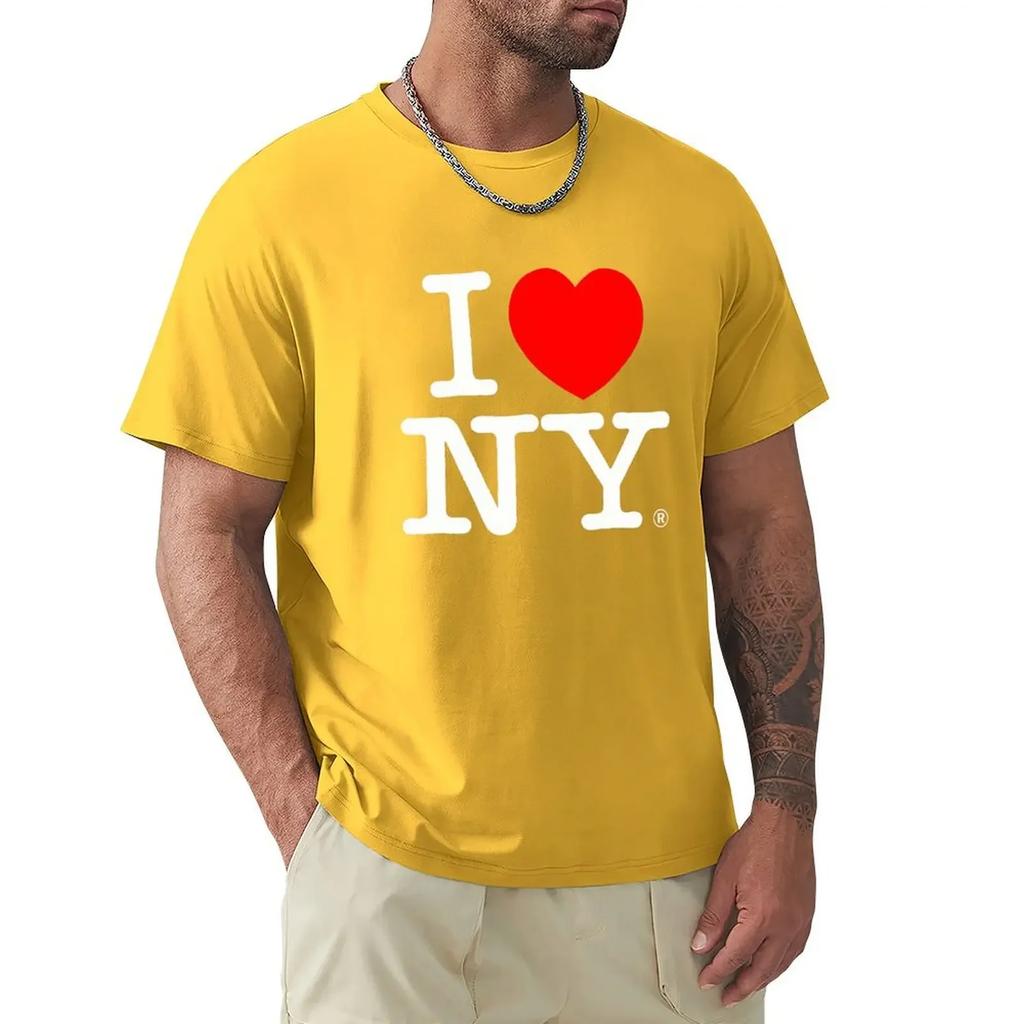 I Love New York Tourist I Heart Ny T Shirt Harajuku Short Sleeve T-shirt 100% Cotton Graphics Tshirt Tops