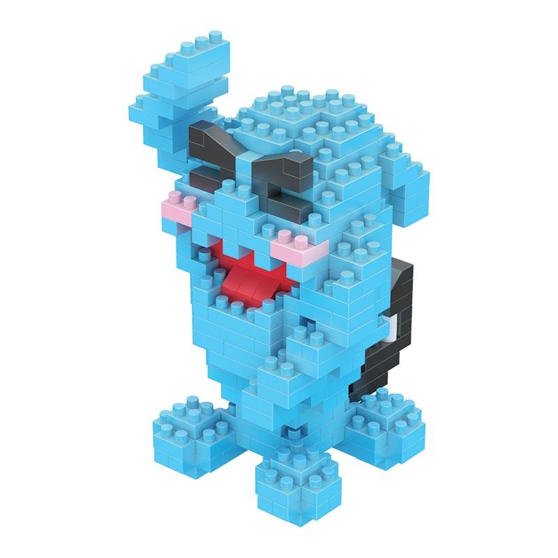 Pokemon Micro Building Blocks LBOYU Jigglypuff Gengar Mudkip Piplup Raichu Bulbasaur Pikachu Mini Brick Figures Toy  For Kids