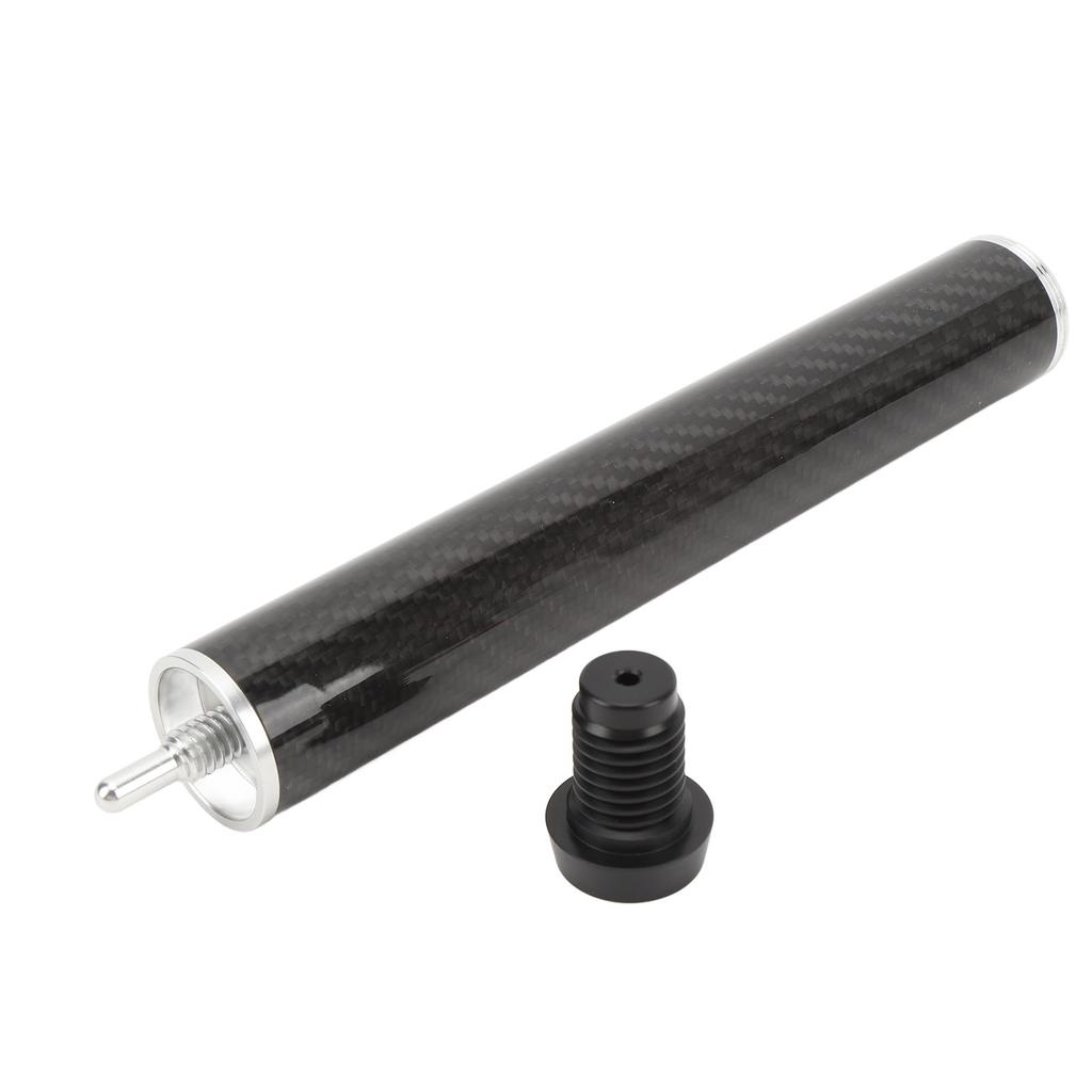 Pool Cue Extension Kit Carbon Fiber Aluminum Alloy Billiards Professional Extender 8in