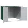 Garden Shed Green 195 x 198 x 159 cm Galvanized Steel