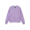 Stussy Хлопковый сетчатый топ с длинным рукавом и круглым вырезом 1140295