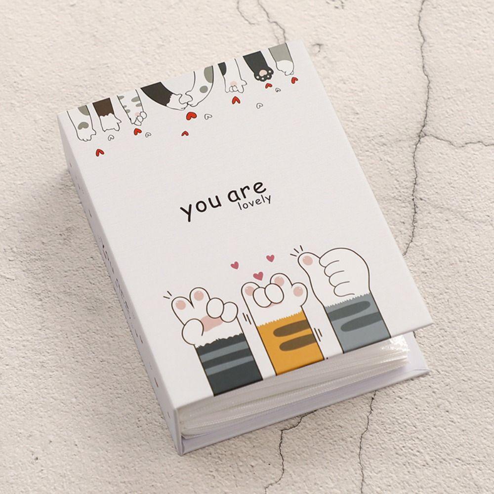 4R 100pcs Photo Album Memorial Book Cartoon Insert Recall Cute Good Time Child Gift Cute Cartoon Photo Albums