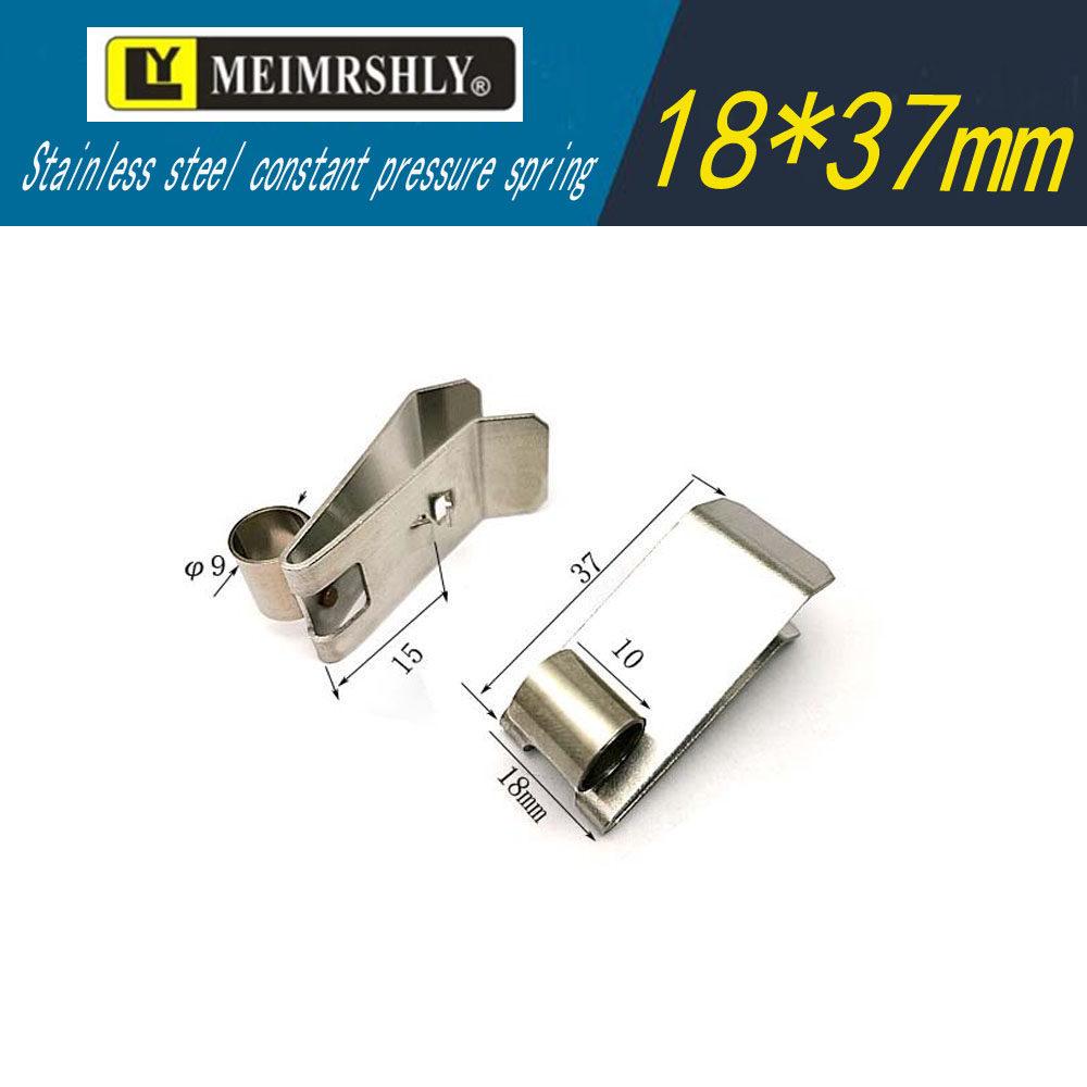 JR Motor Carbon Brush Holder Grip Bracket with Constant Force Spring, Aluminum Copper, 25*32*60 mm.