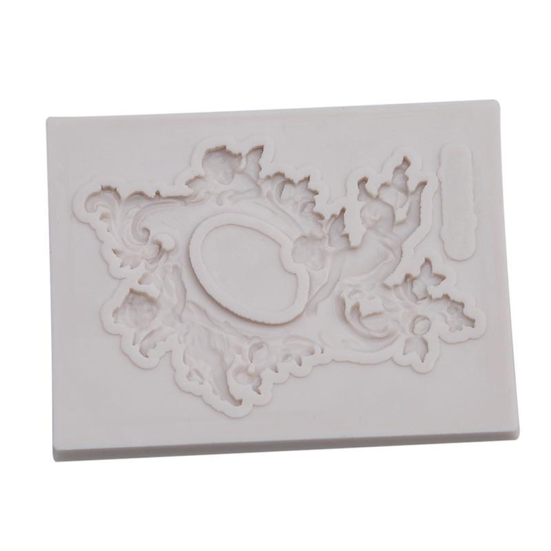 Силиконовая 3D-форма для зеркала, форма для помадки, украшения торта, шоколада, формы для выпечки, кухонные принадлежности, бытовые принадлежности