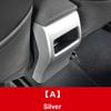 Для Toyota Corolla E210      2024 ABS Декоративная накладка на вентиляционное отверстие заднего подлокотника автомобиля Аксессуары
