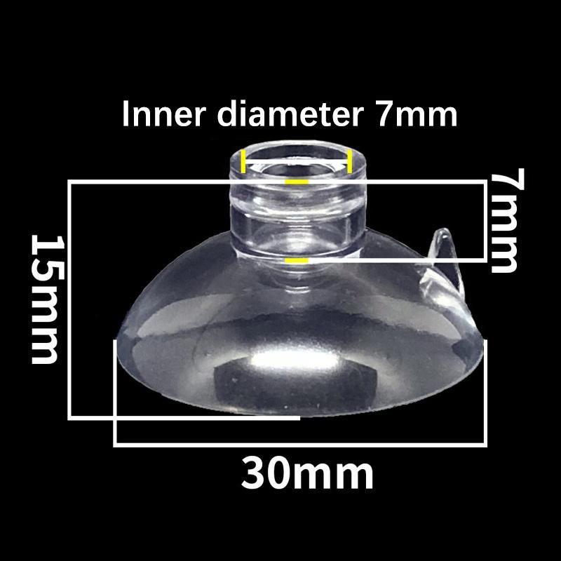 10Pcs Aquarium Suction Cup Air Tube Holder Sucker For Fish Tank Fixing Clip