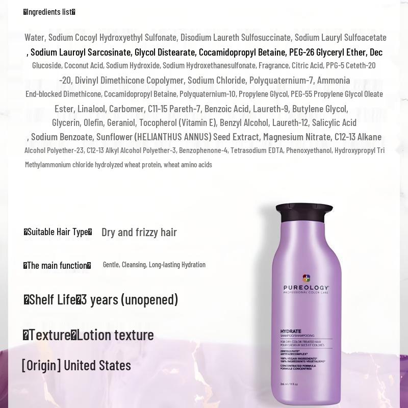 Pureology Hydrate Color Care Shampoo