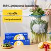 Антибактериальные пакеты для хранения продуктов с замком-слайдером