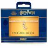 Harry Potter semi Precious stone bracelet with sterling silver Luna Glasses charm