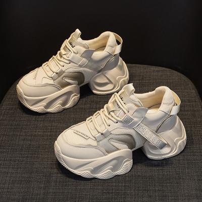 Поп-туфли с толстой подошвой повседневная модная студенческая обувь женская обувь