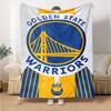 1pc Blanket - Golden State Warriors logo Print Design,Lightweight Blanket for Sofa,Bed- Soft &Warm,Gift for All Seasons