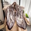 High-quality Luxurious Silk Scarves Headband Scarfs Neck Scarf For Women Chain Silk Scarf Women's Decorative Shawl